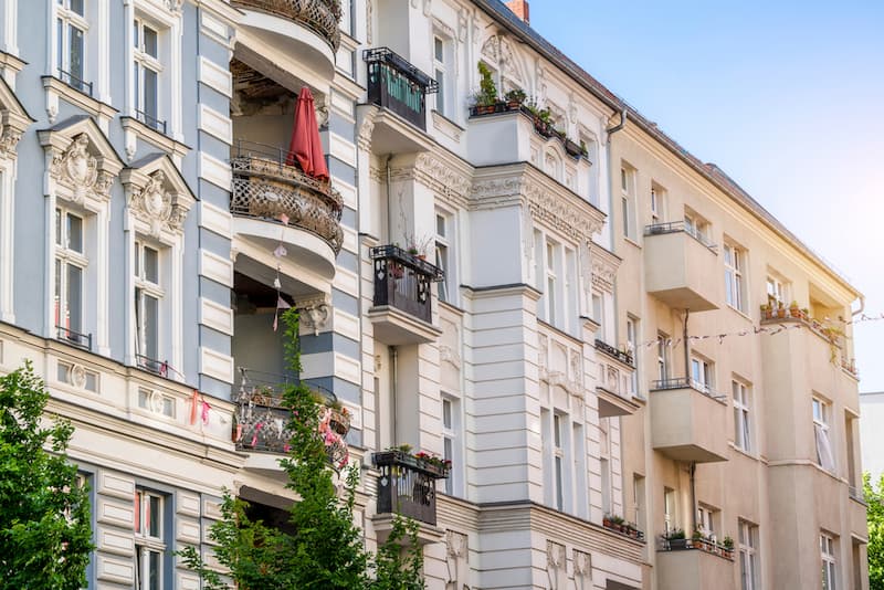 Ein Altbau in Berlin